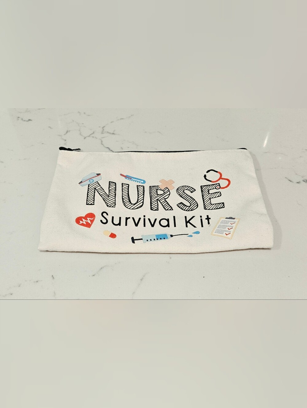 Nurse Survival Kit Canvas Pouch/Bag